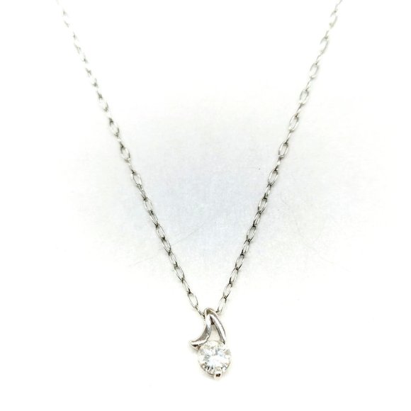 Jewelry Necklace Diamond 0.1ct Platinum 3711540
